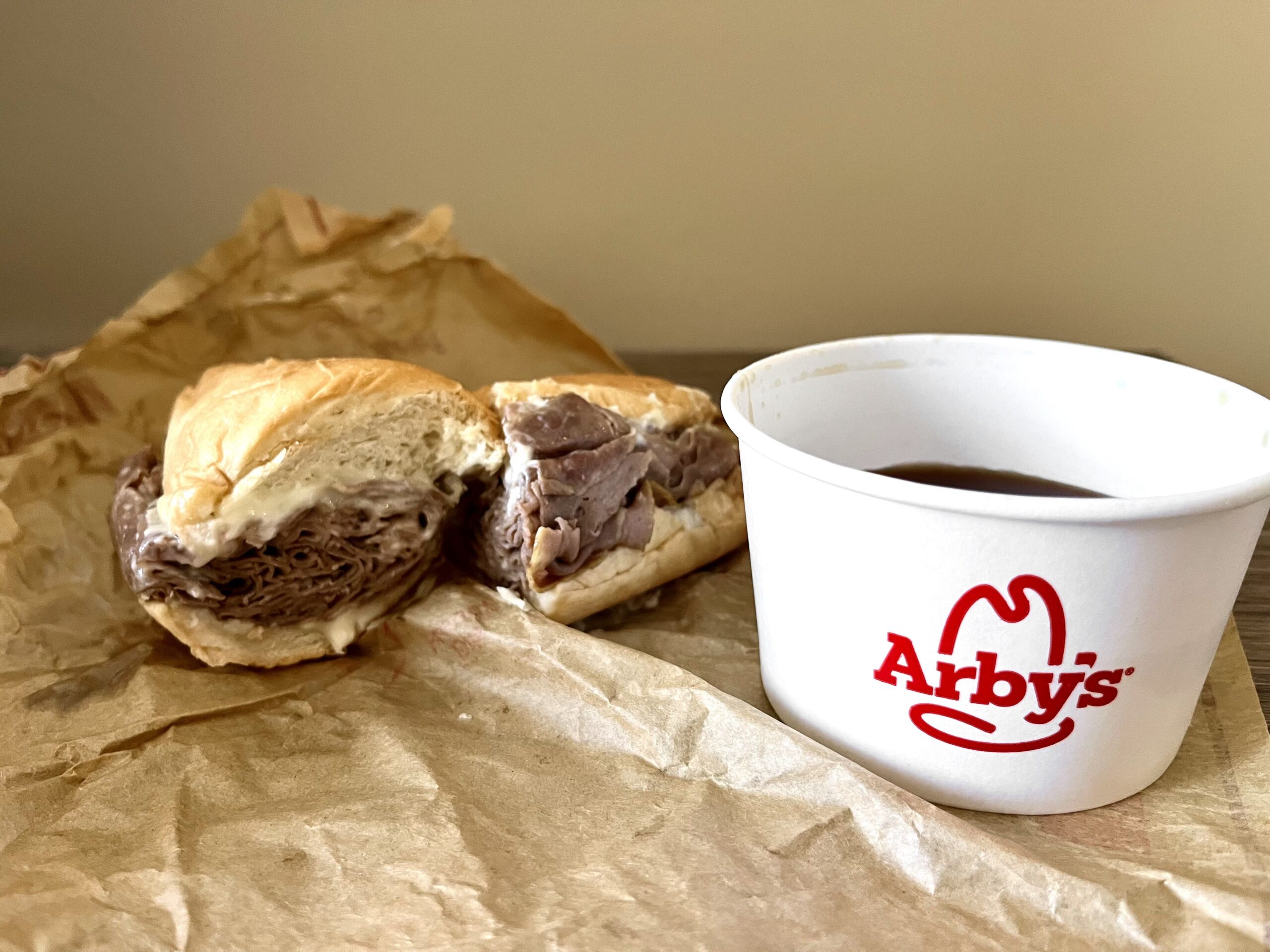 Classic French Dip & Swiss from arby's