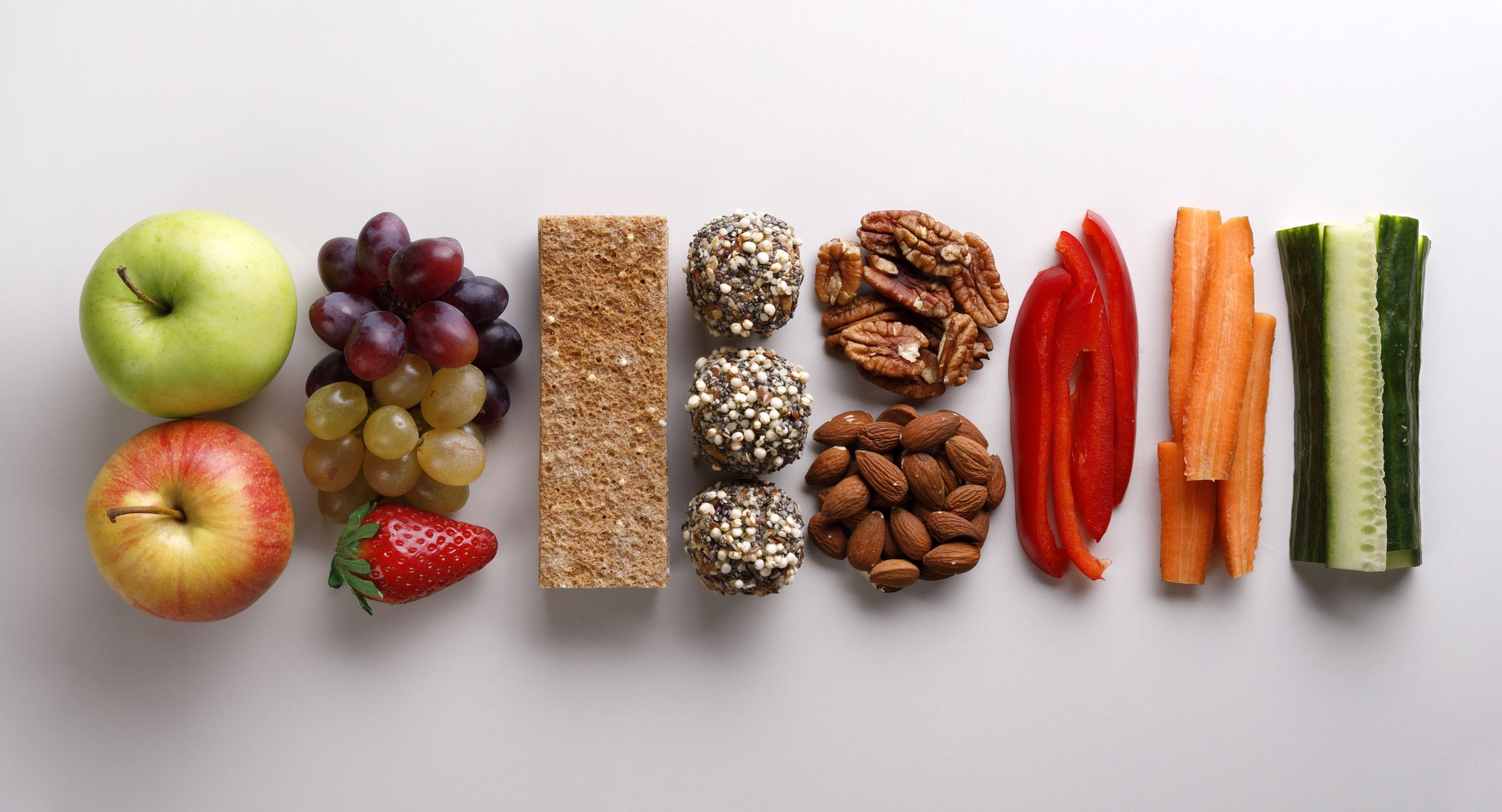 Healthy school or office lunch.