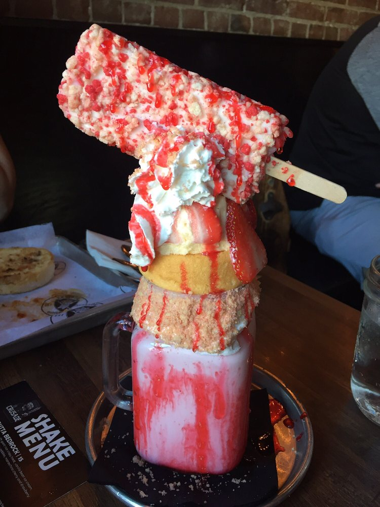 Crusade Burger Bar milkshake