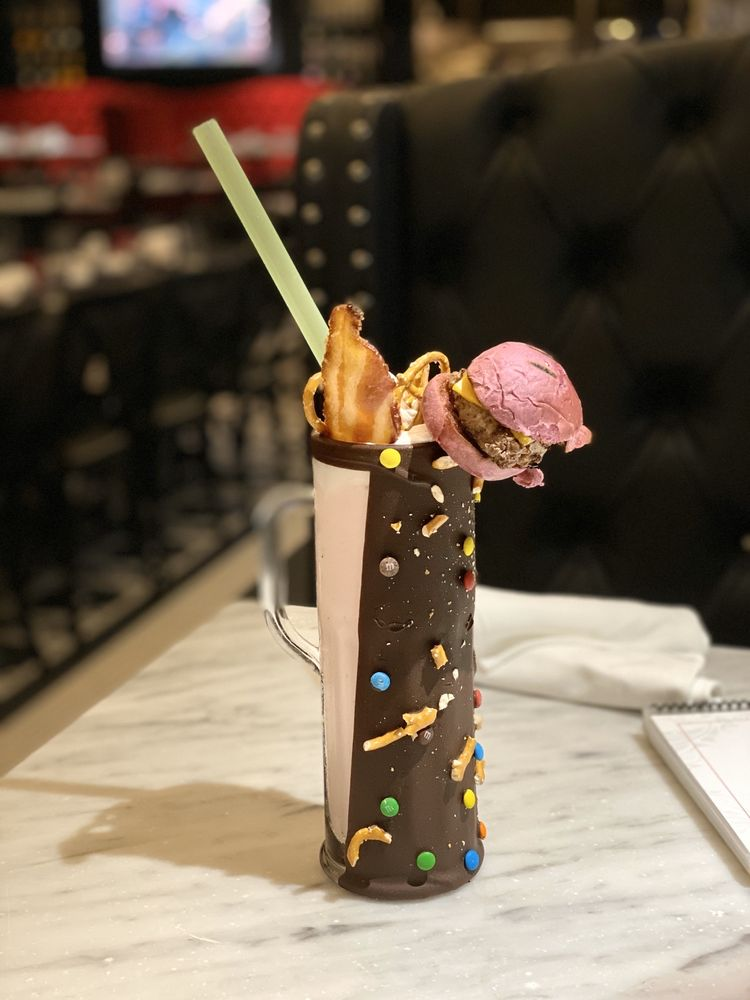 Sugar Factory milkshake