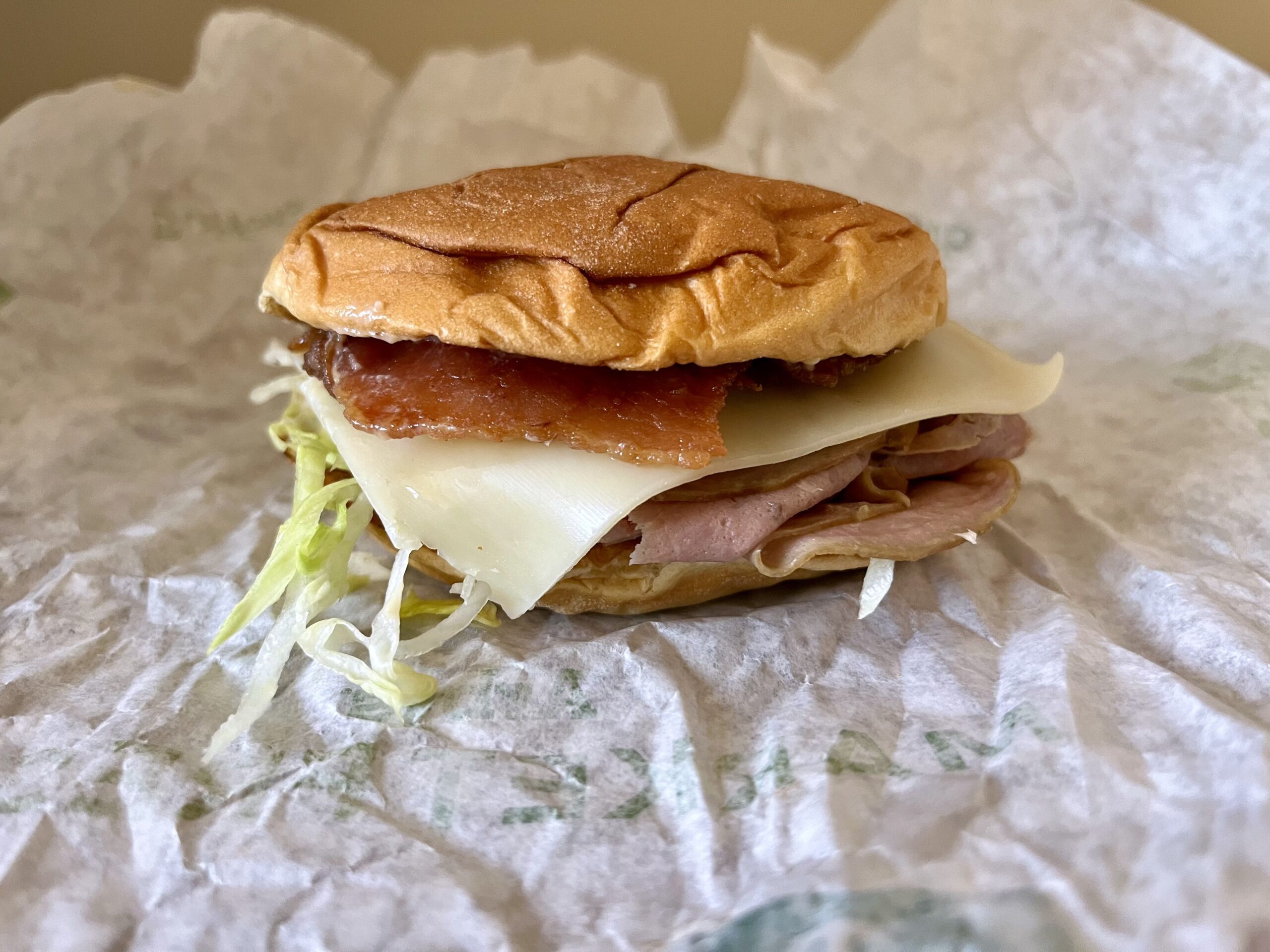 King’s Hawaiian Brown Sugar Bacon Roast Beef Sandwich from arby's