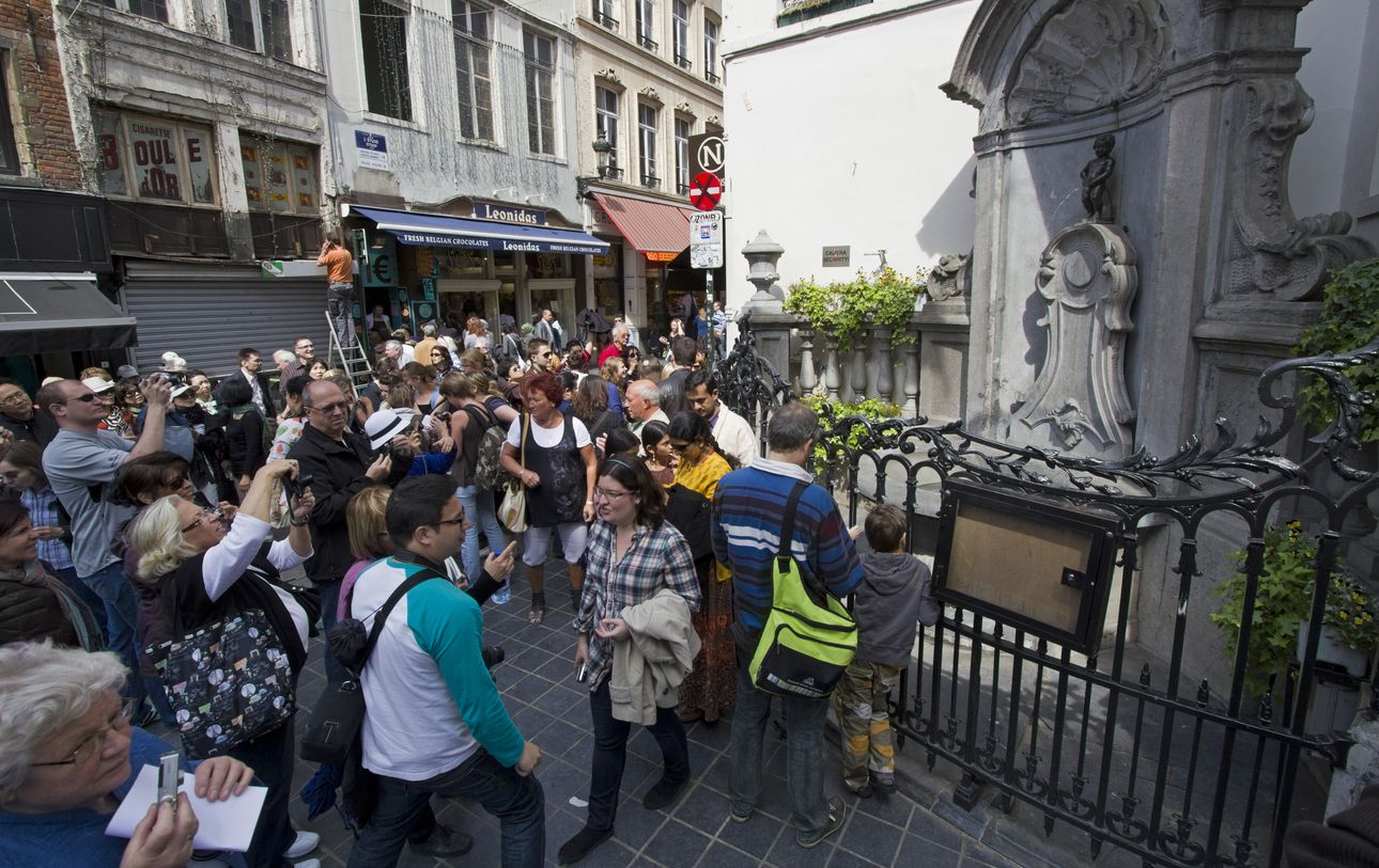3. Manneken Pis in Brussels, Belgium