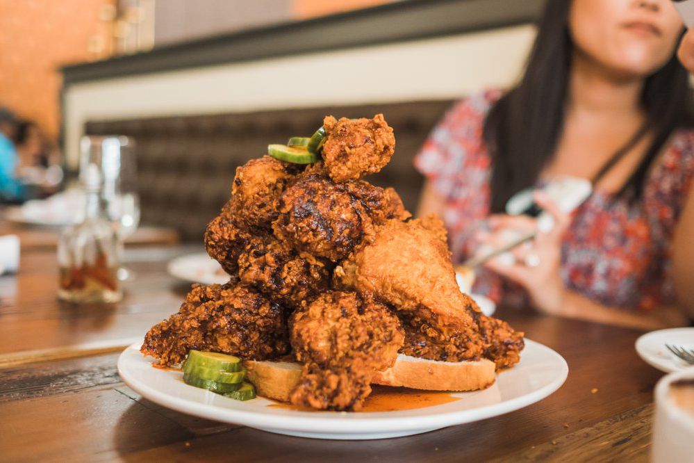 Tennessee hot chicken from Revival
