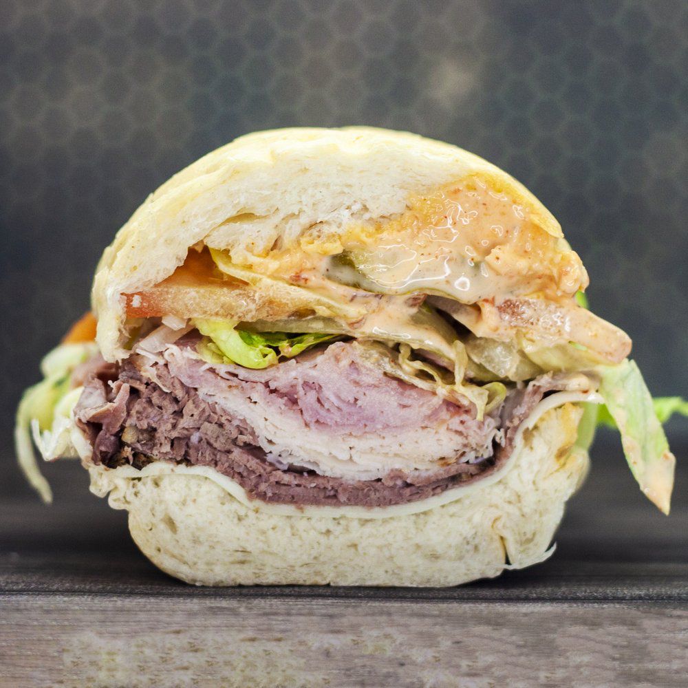 5. Raybern's Deli Style Sandwich, Pastrami & Cheese