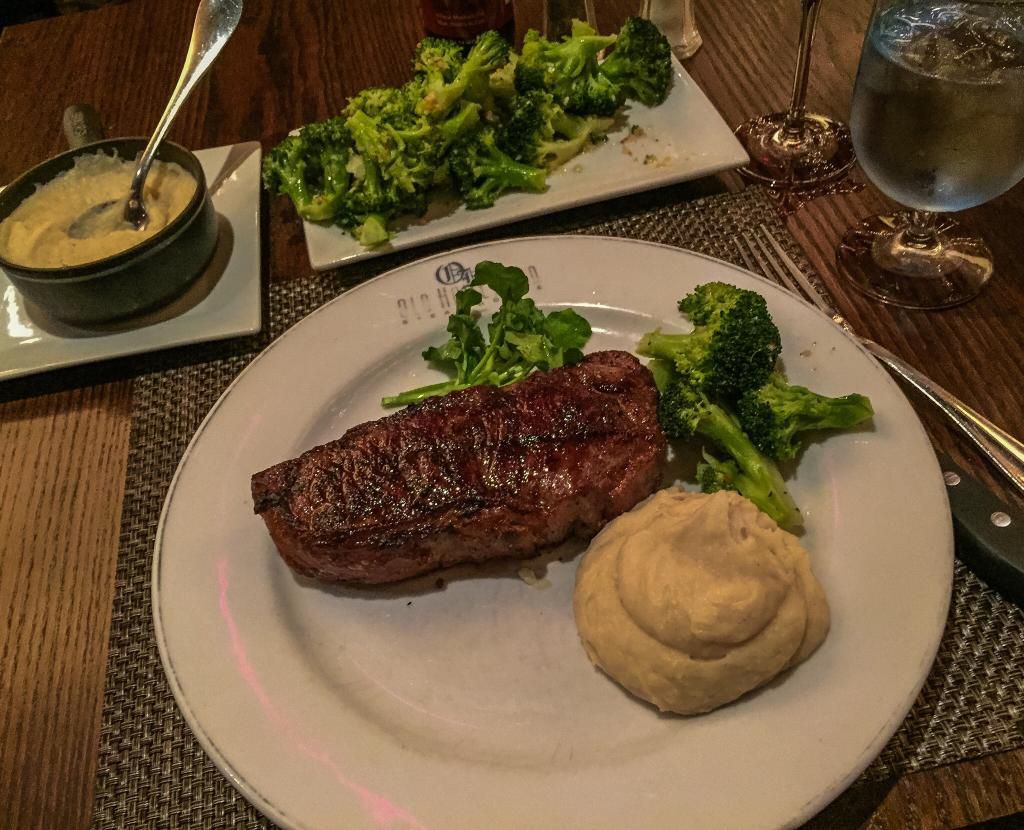 A5 Kobe Strip Steak, Old Homestead Steakhouse in New York City, New York
