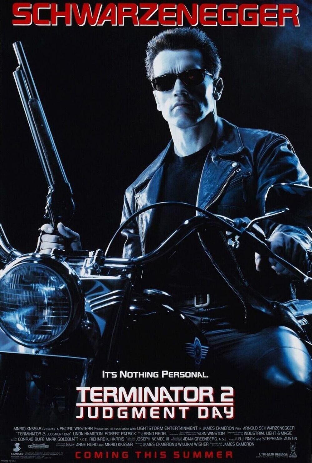 Movie poster for the 1991 film, Terminator 2