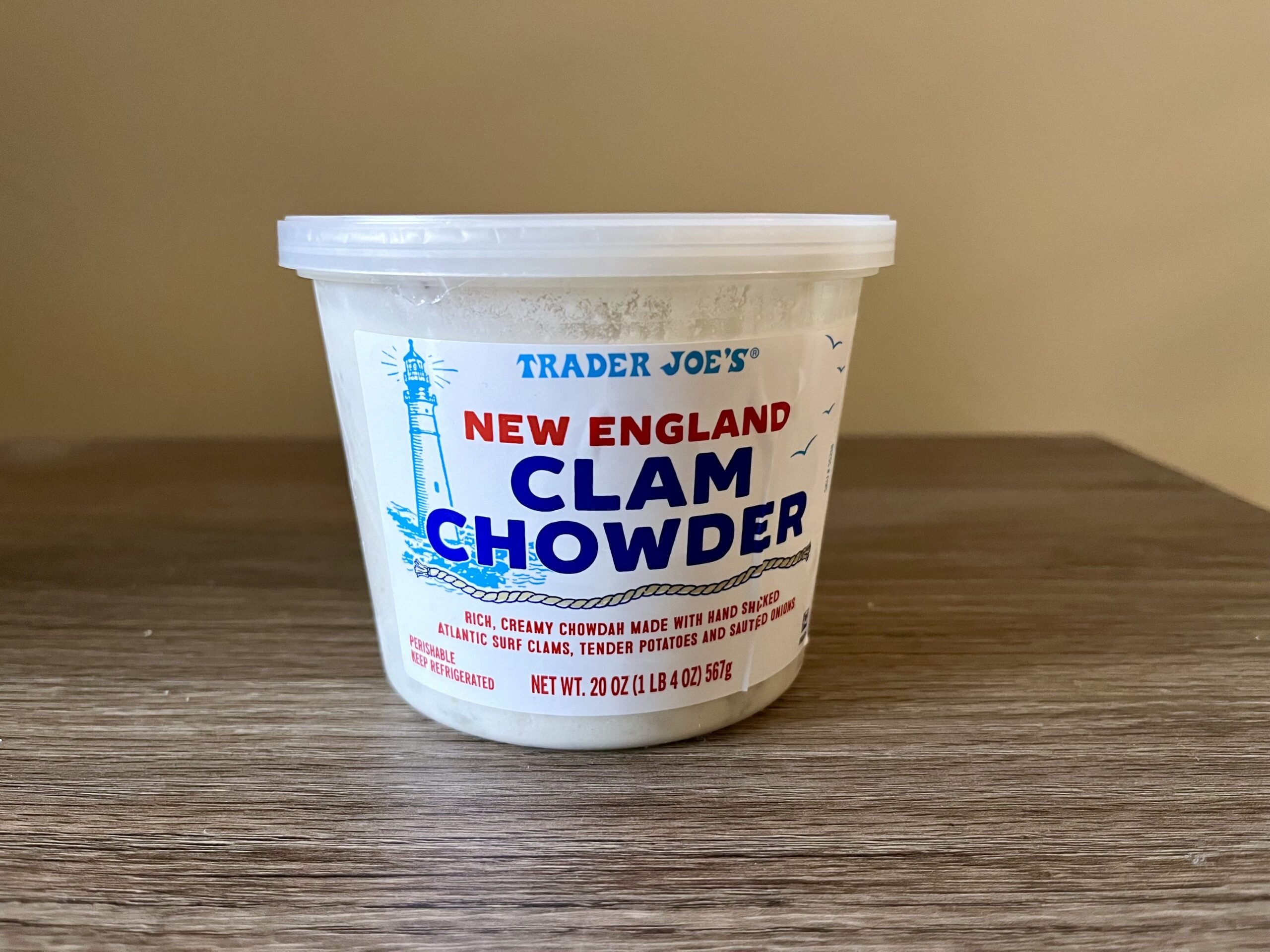 Trader Joe's New England Clam Chowder