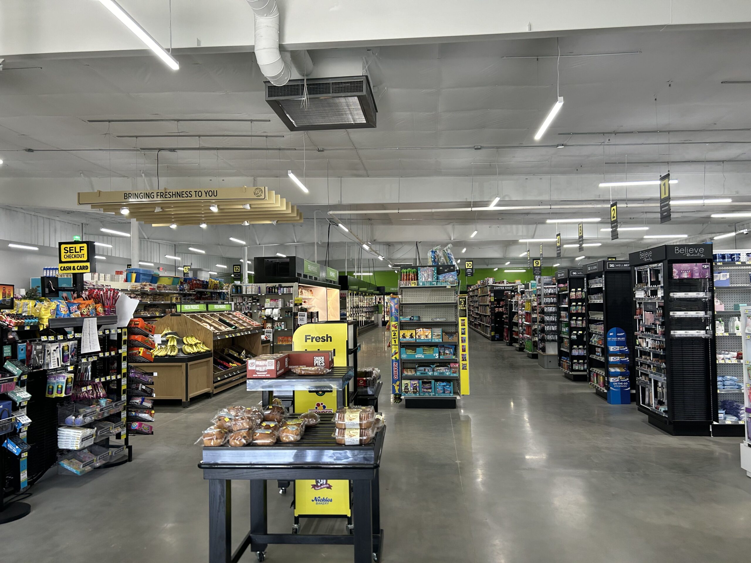 inside of DG Market