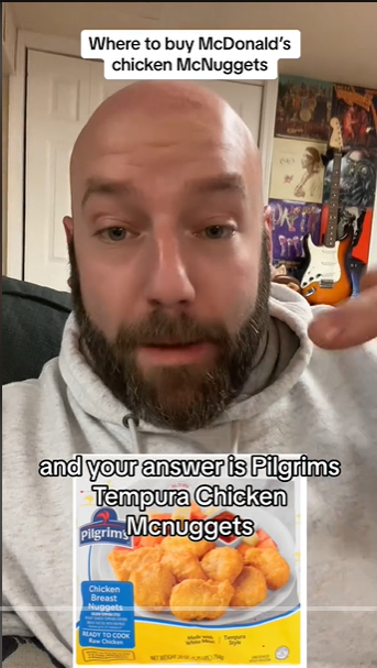 chefmikeharacz tiktok mcnuggets