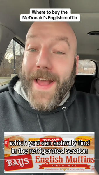 chefmikeharacz McDonald's english muffin video