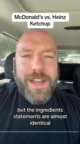 chefmikeharacz McDonald's ketchup video