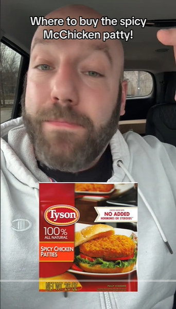 chefmikeharacz McDonald's Spicy McChicken video