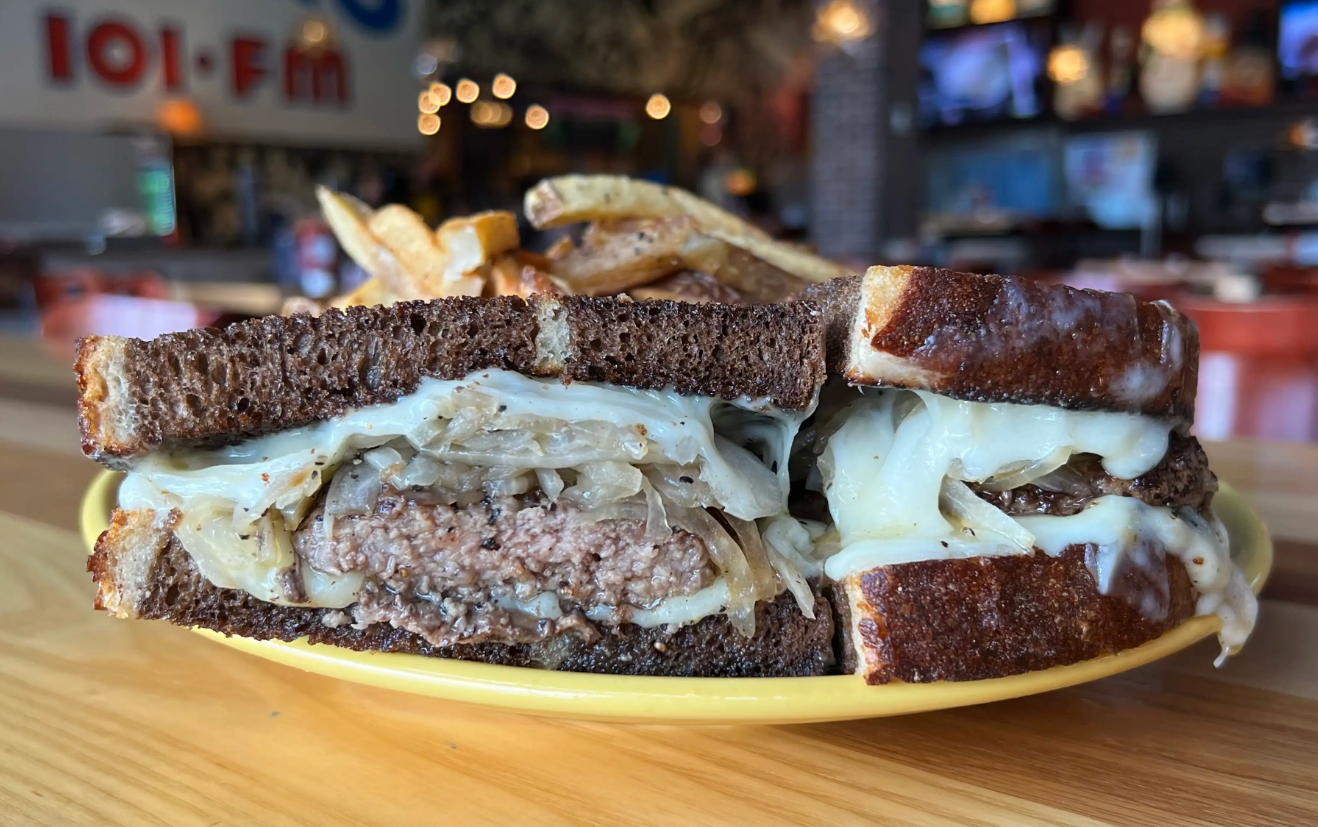 Melt Bar and Grilled patty melt