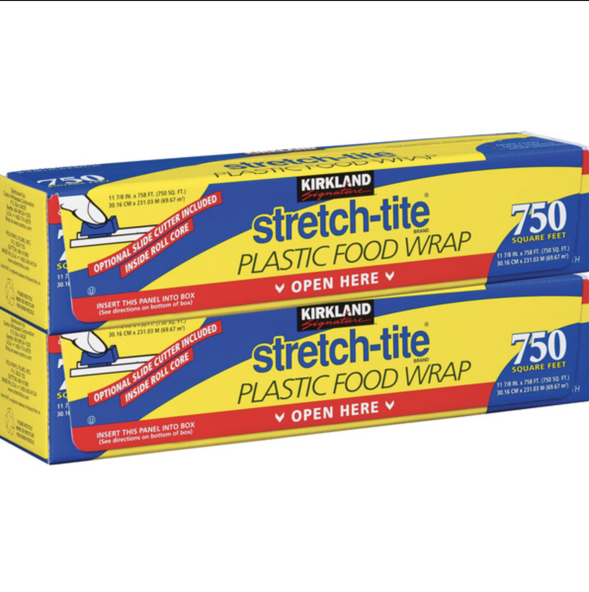 Kirkland Signature Stretch-Tite Plastic Food Wrap