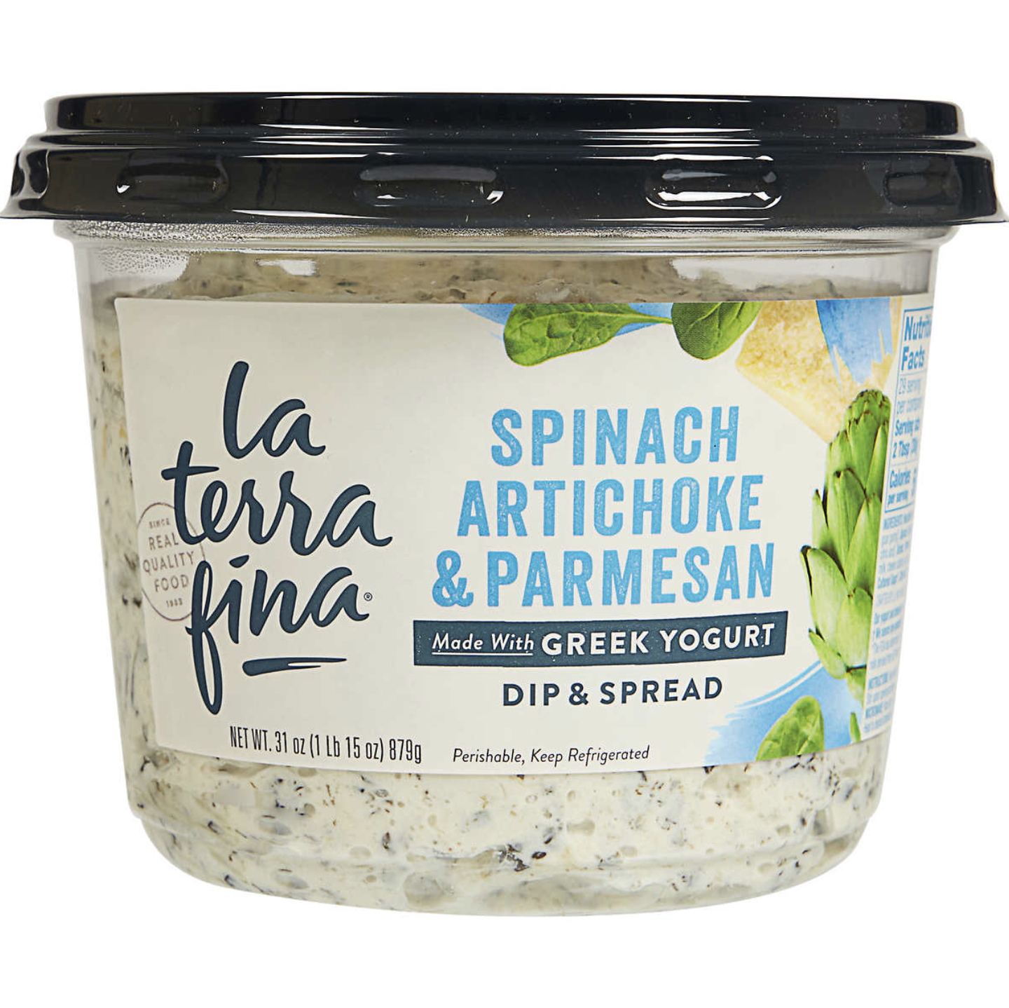 La Terra Fina Spinach Artichoke and Parmesan Dip