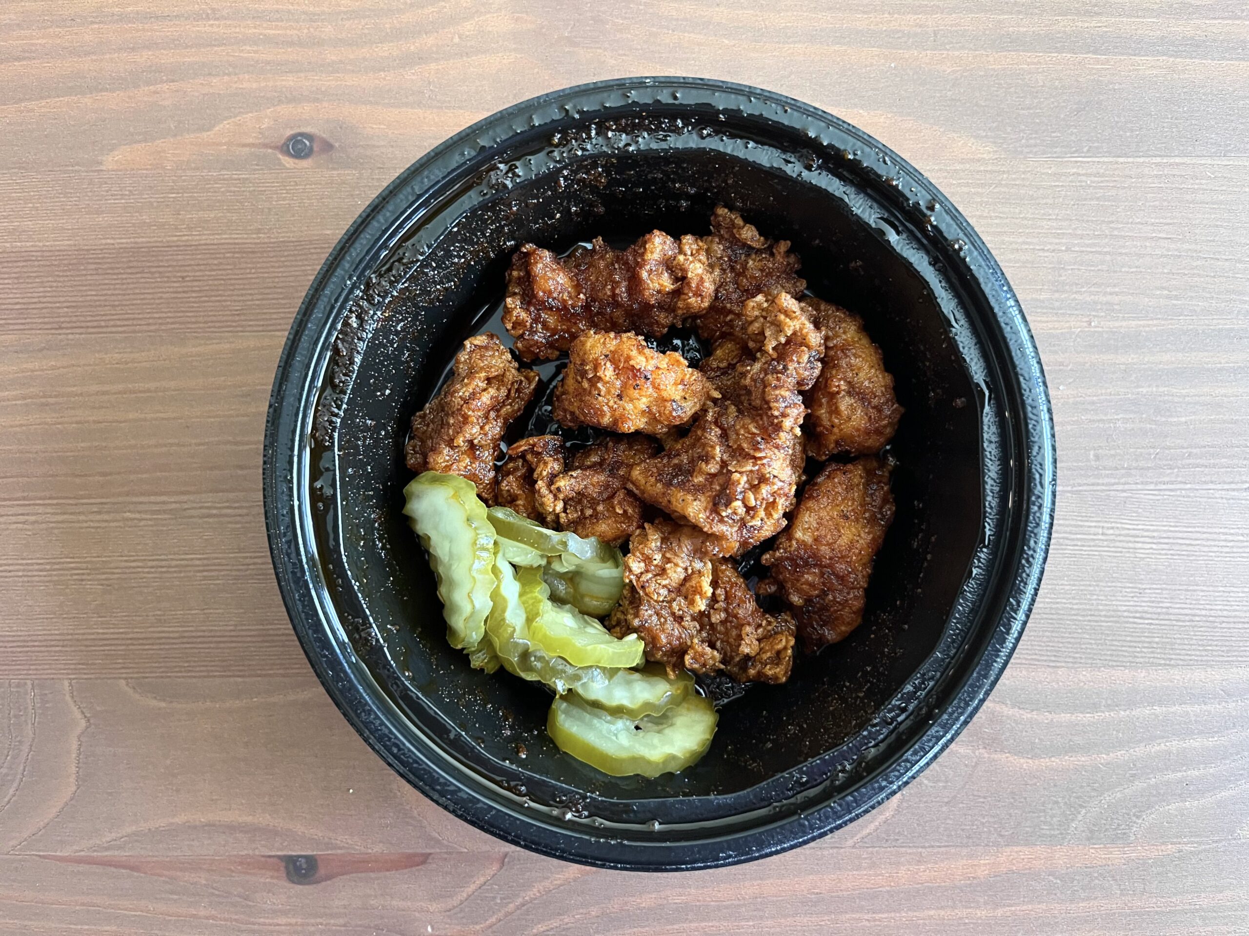 Nashville Hot chicken nuggets from kfc
