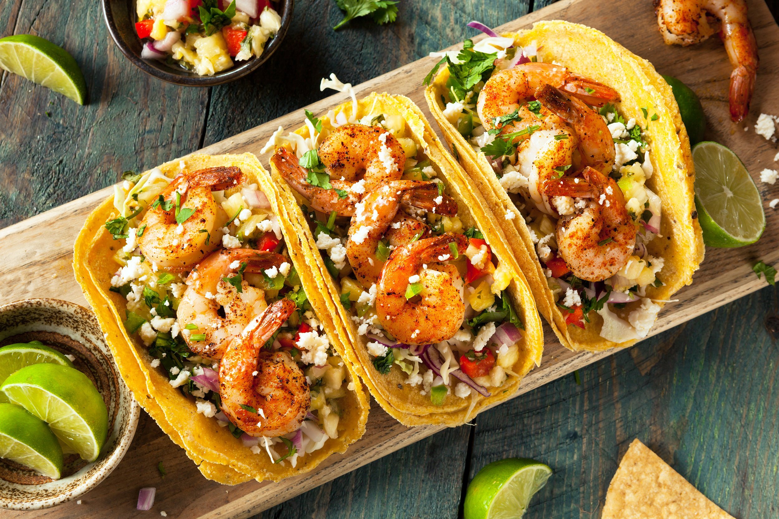 Spicy Shrimp Tacos