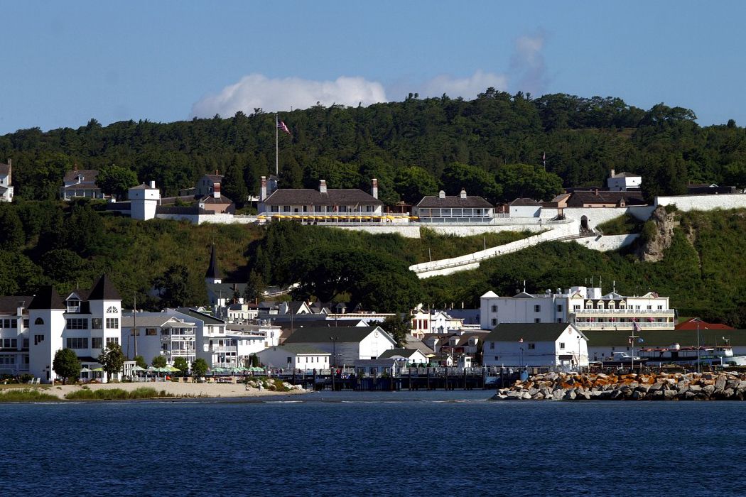 Fort Mackinac in Mackinac Island, Michigan