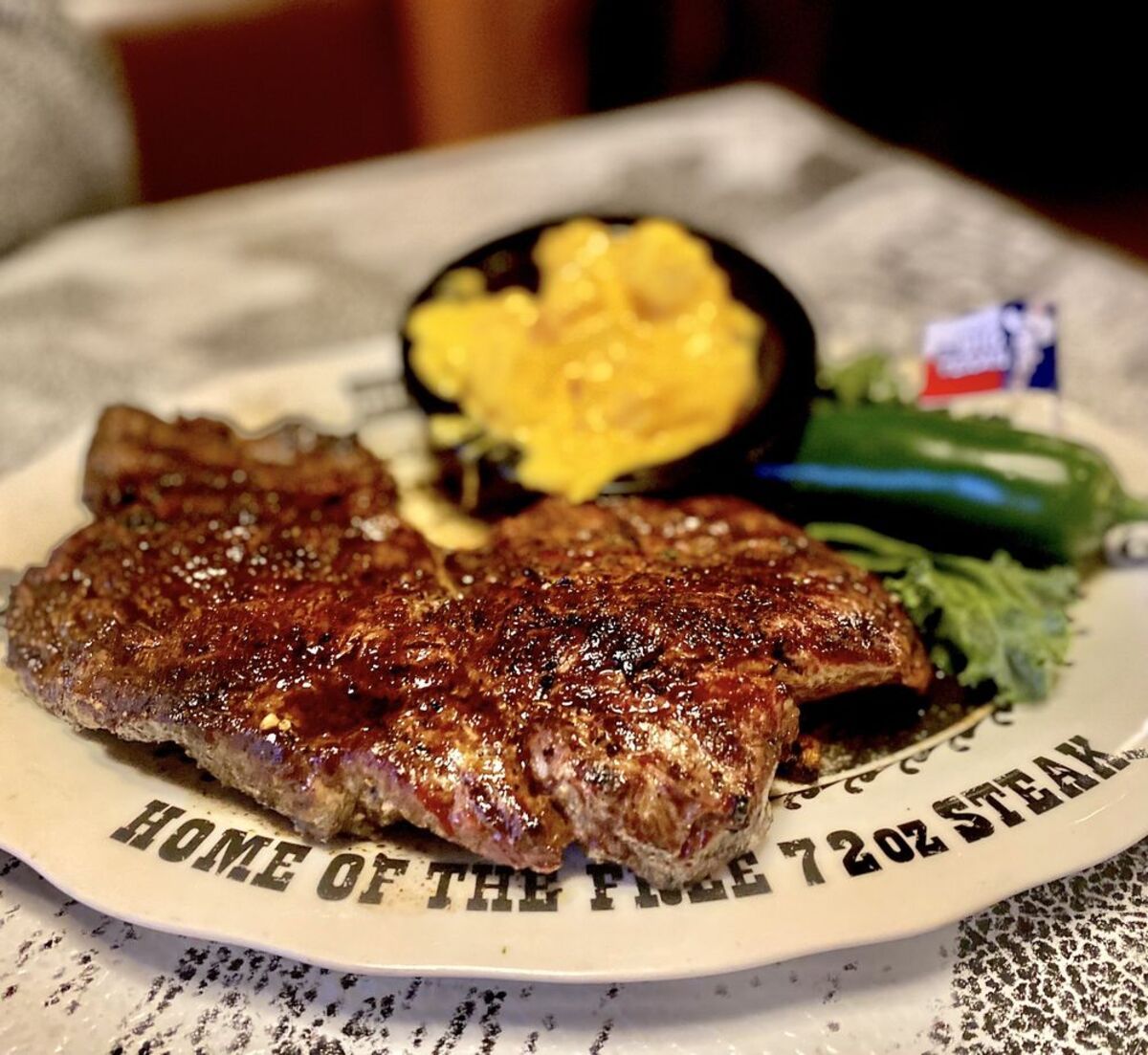 24-Ounce Ribeye, The Big Texan Steak Ranch, Amarillo, Texas