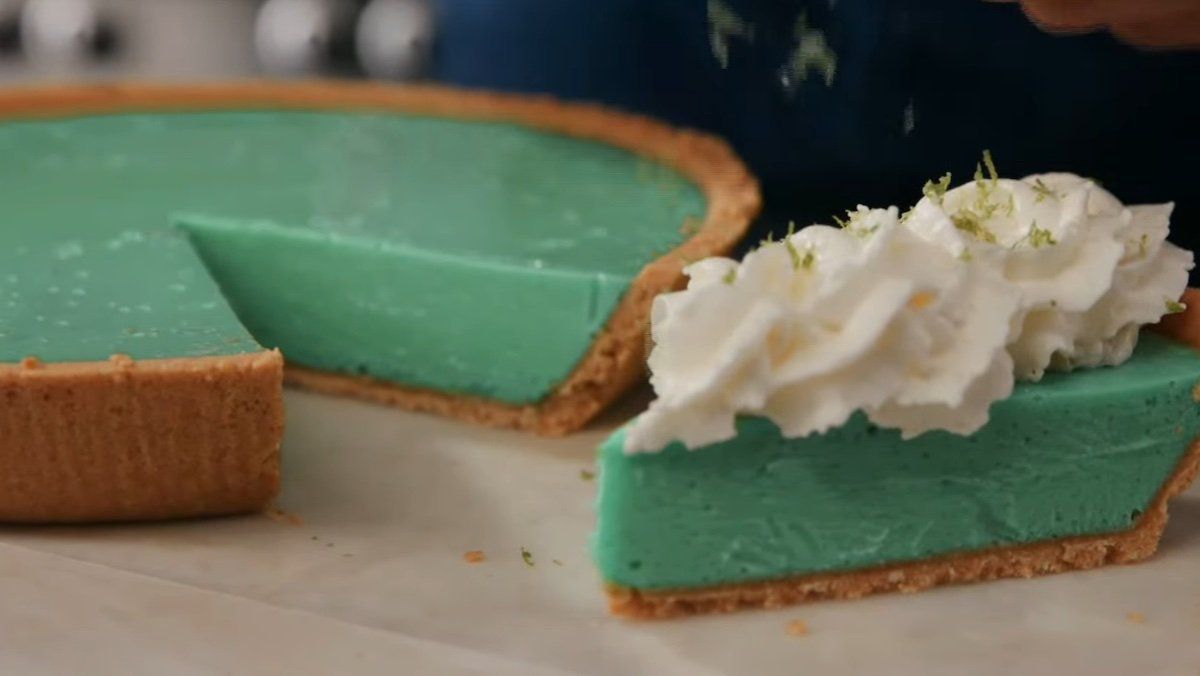 Taco Bell Baja Blast pie