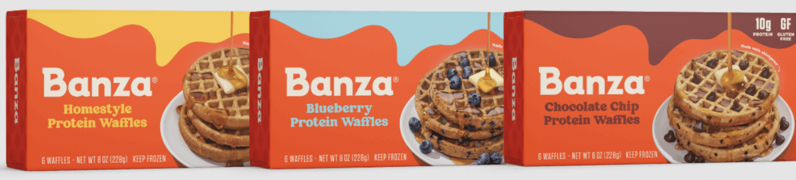 Banza Homestyle Protein Waffles