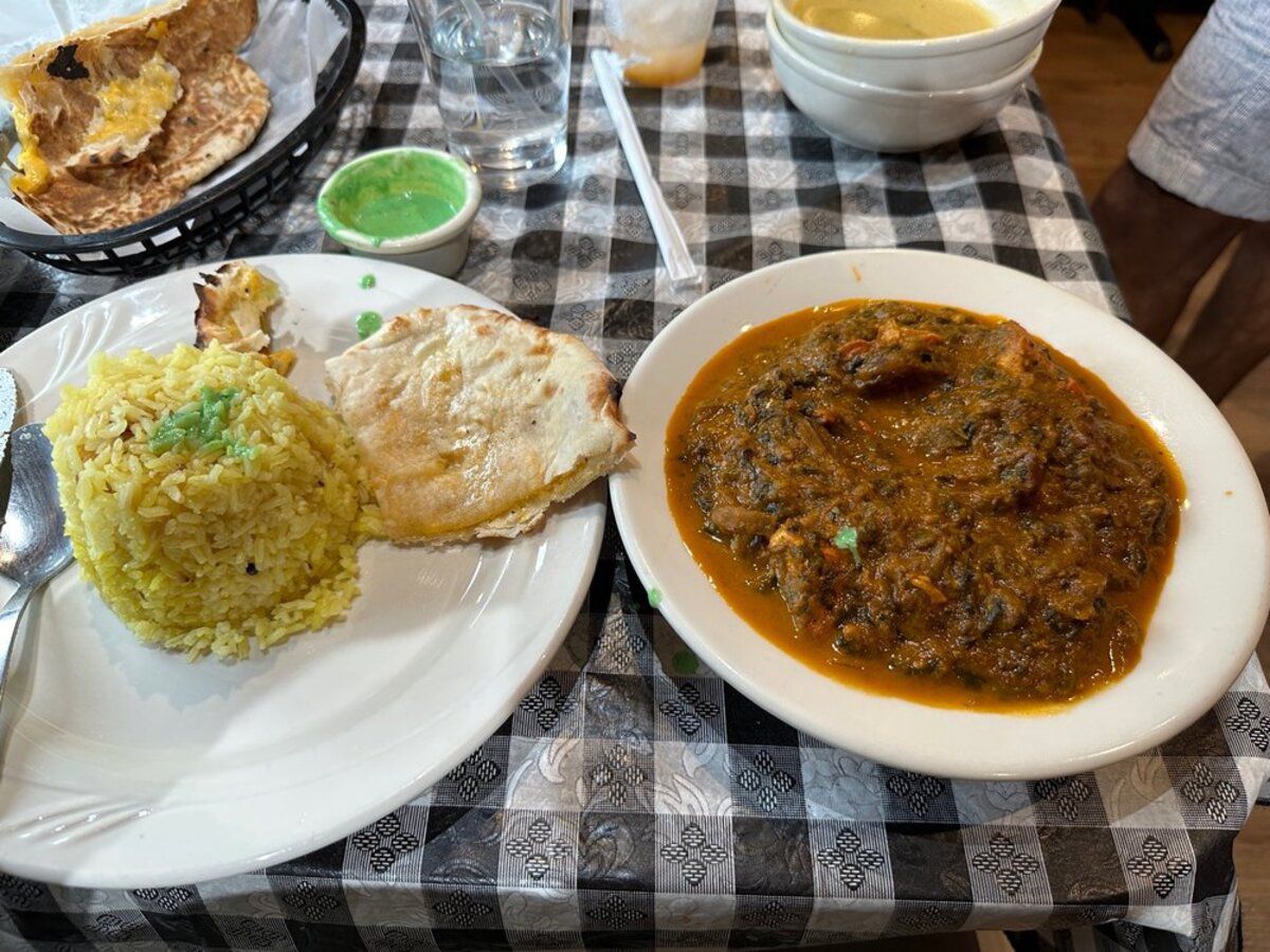Chicken Saag, Taste of India, Omaha, Nebraska
