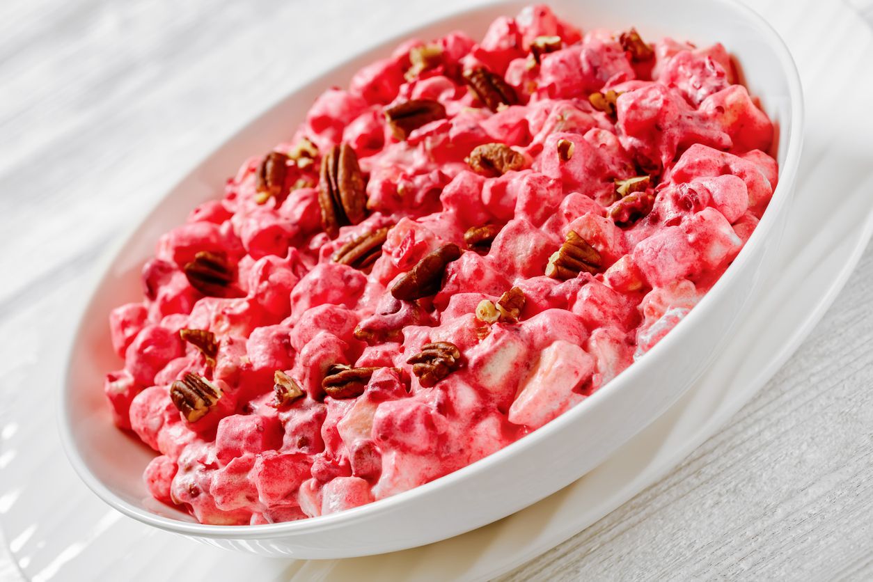 2. Cranberry Fluff Salad