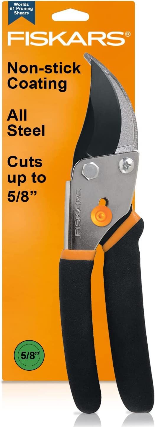 Fiskars Gardening Tools Bypass Pruning Shears