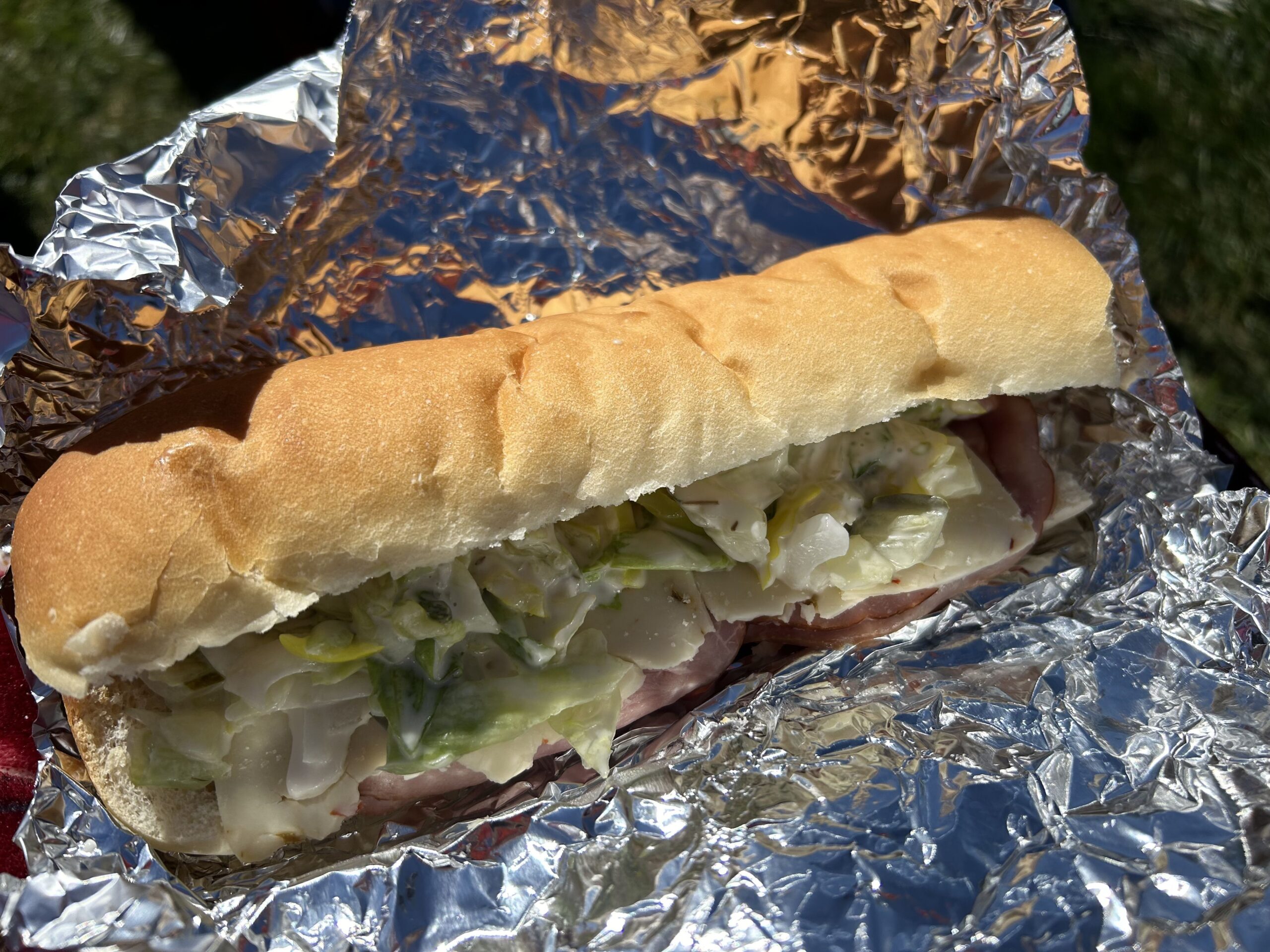 grinder sandwich on the go