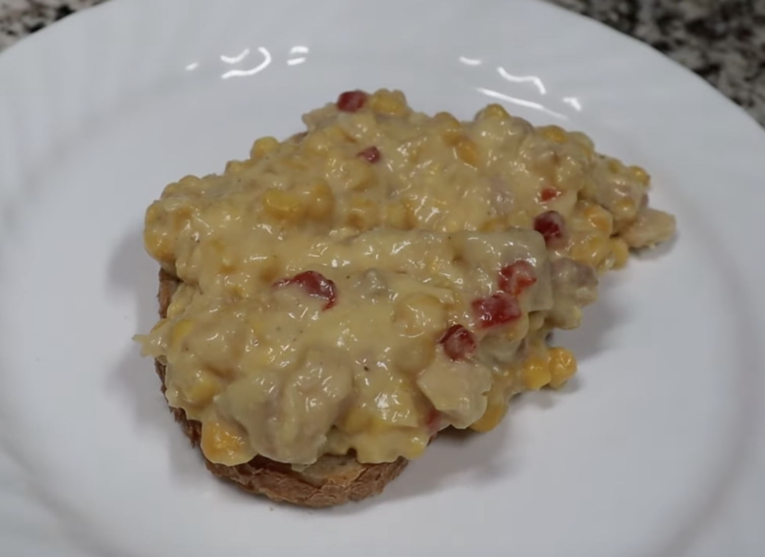 One Skillet Corn & Chicken Supper