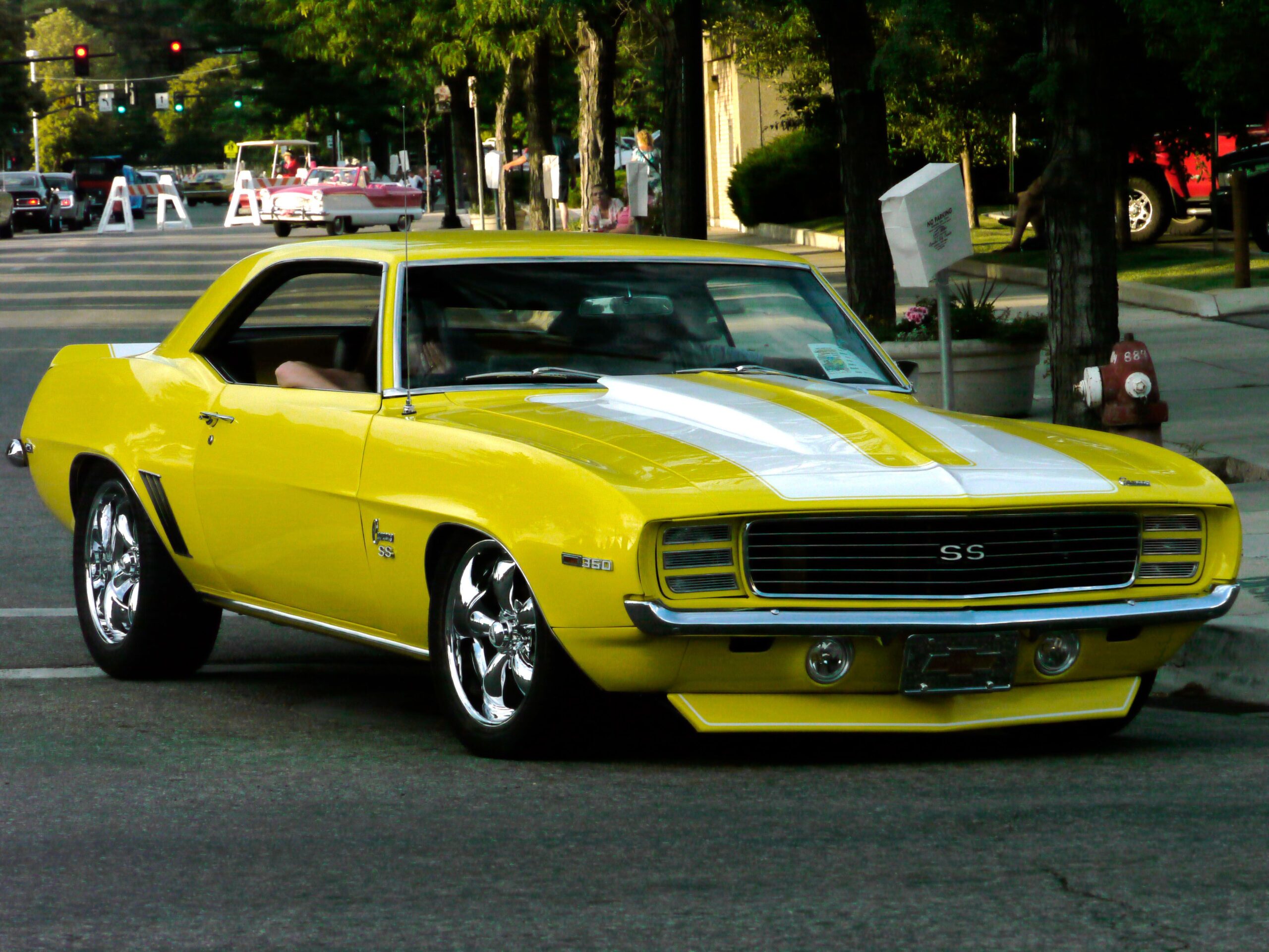 Yellow 1969 Camaro
