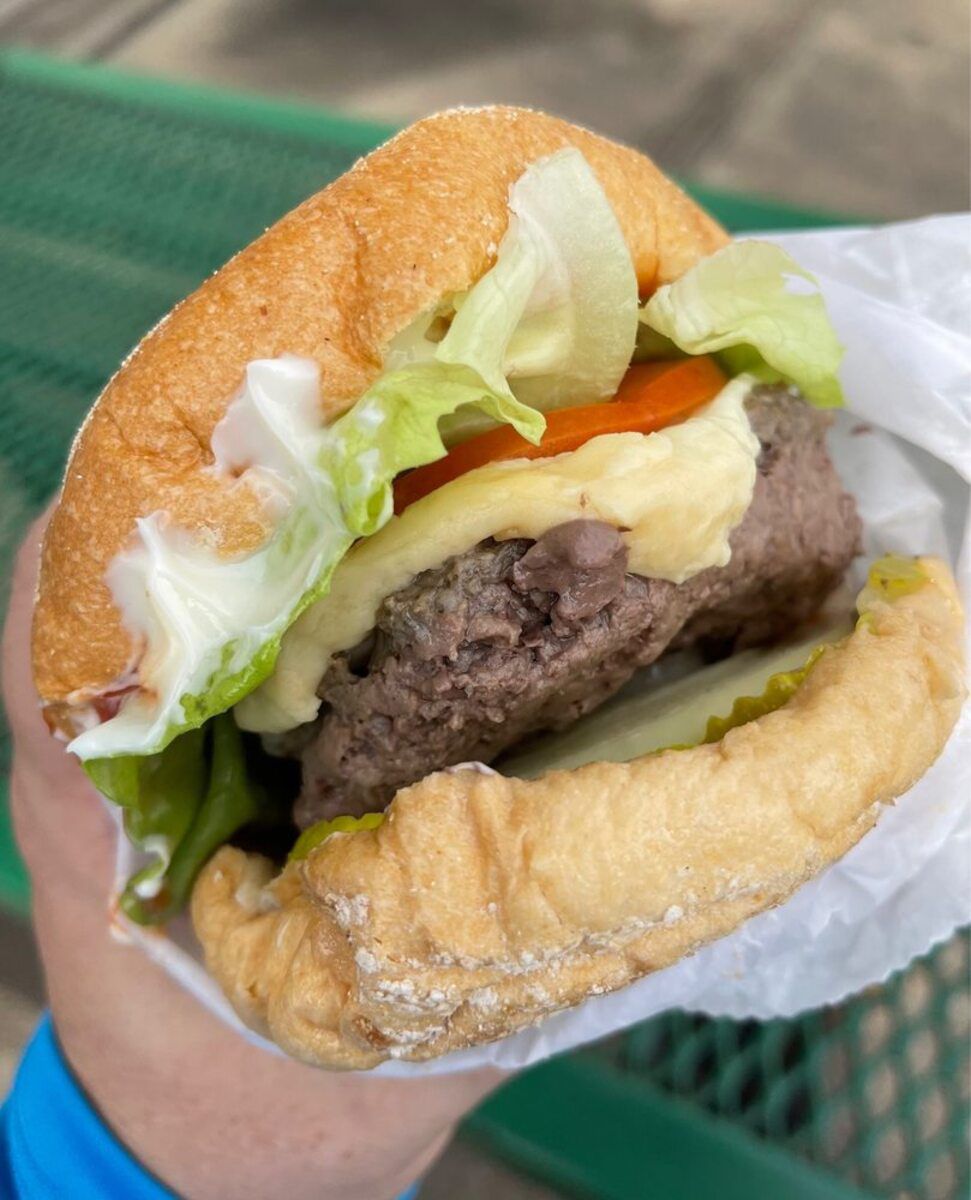 Steamed Cheeseburger, Ted’s Restaurant, Meriden, Connecticut