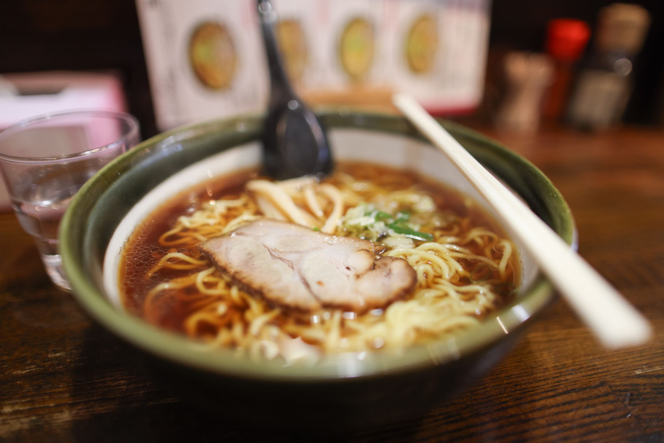 Tonkotsu Ramen in Restaurant, Japan