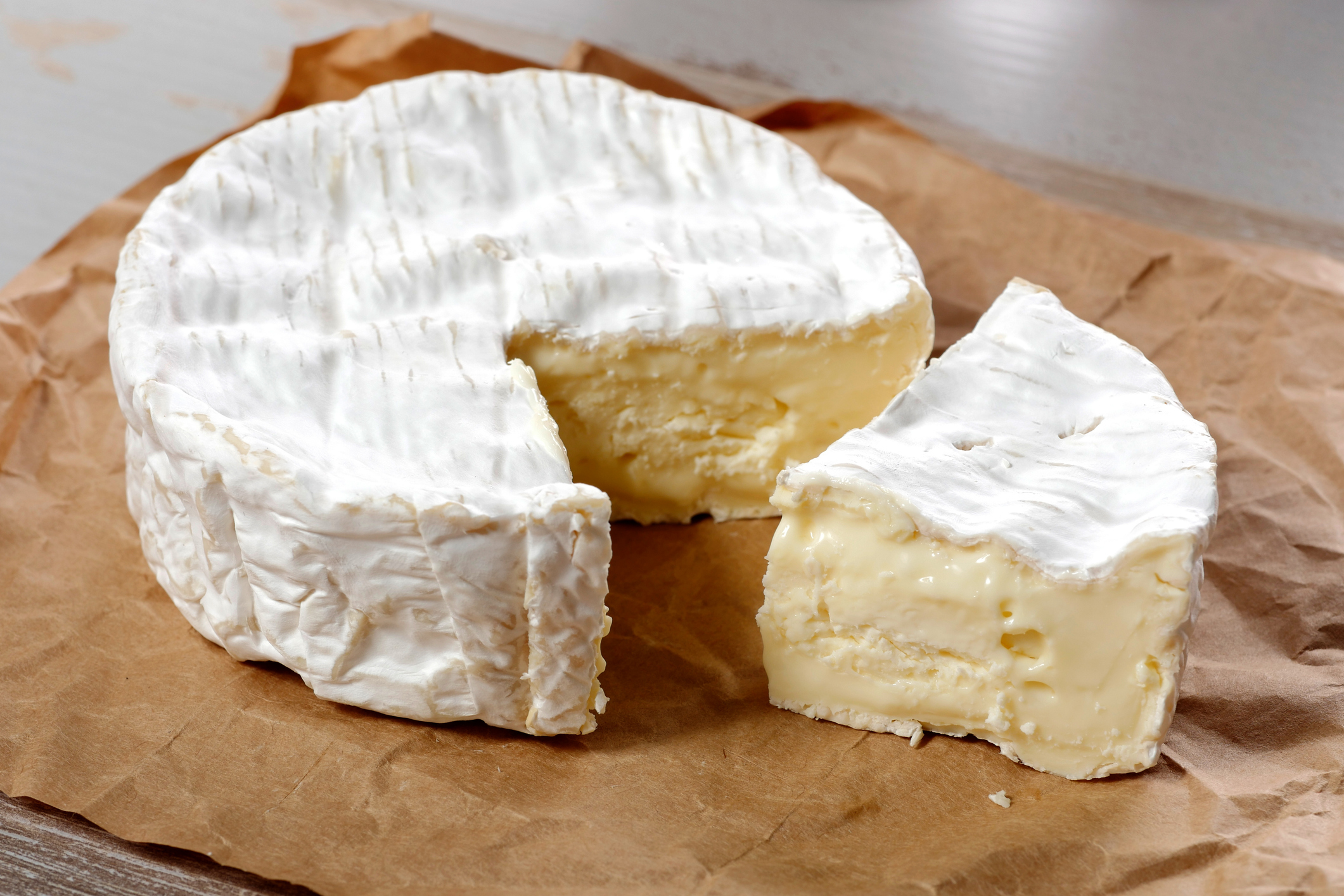 Traditional Normandy French Camembert Cheese