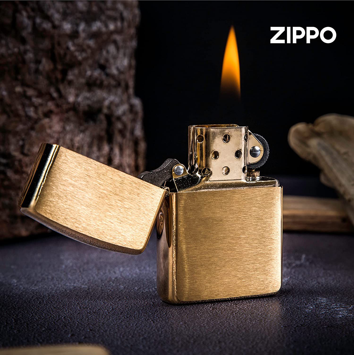 Zippo Brass Pocket Lighter