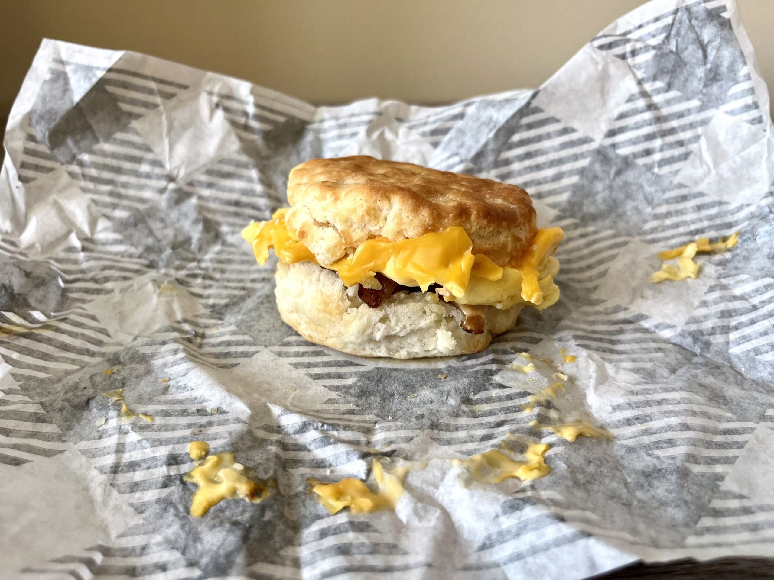 Bacon, Egg, and Cheese Biscuit