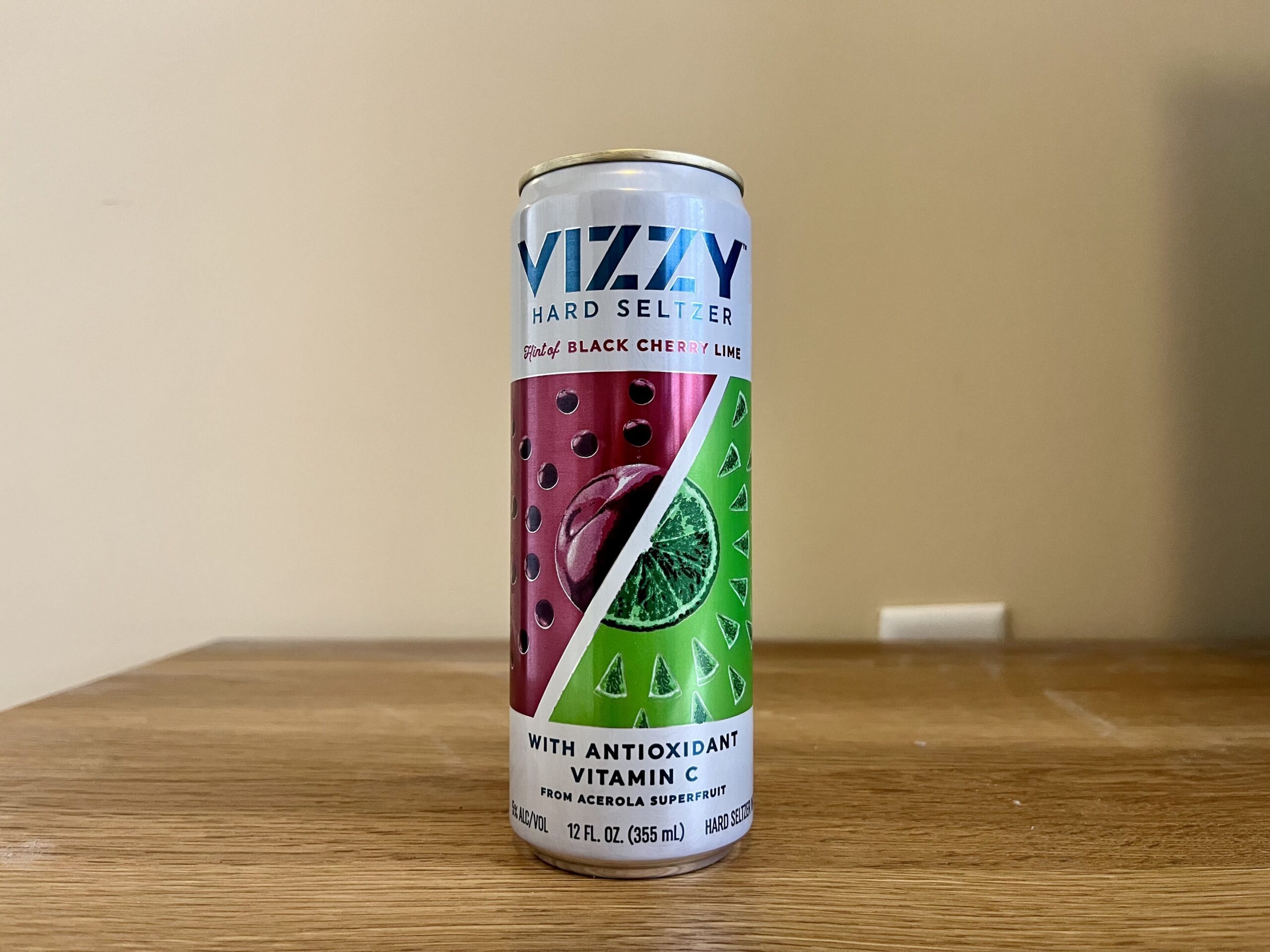 11. Vizzy Hard Seltzer (Black Cherry Lime)
