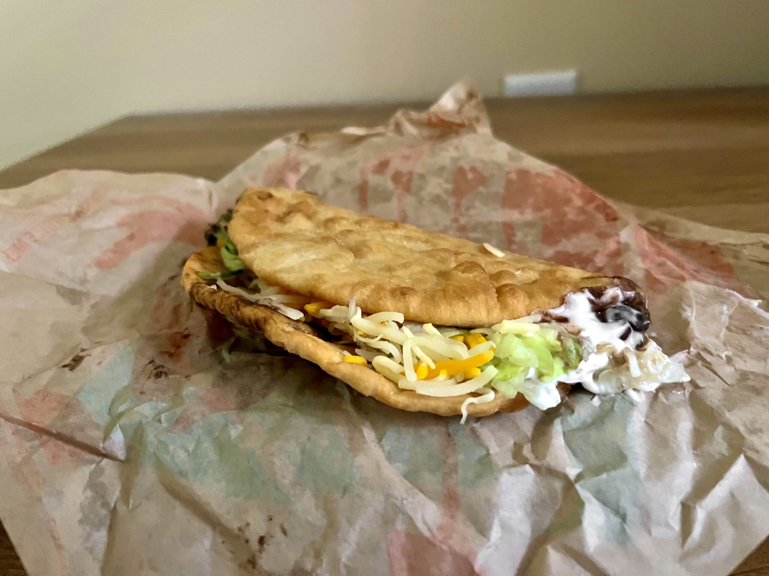 Black Bean Chalupa Supreme from taco bell