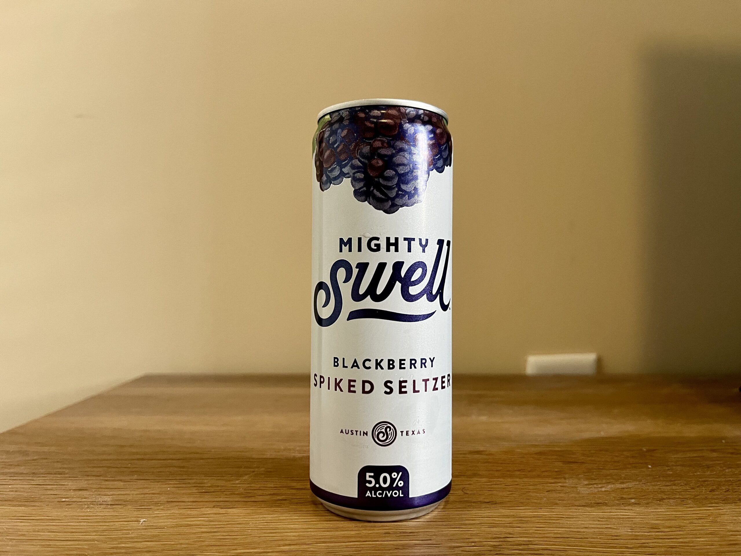 8. Mighty Swell Spiked Seltzer (Blackberry)