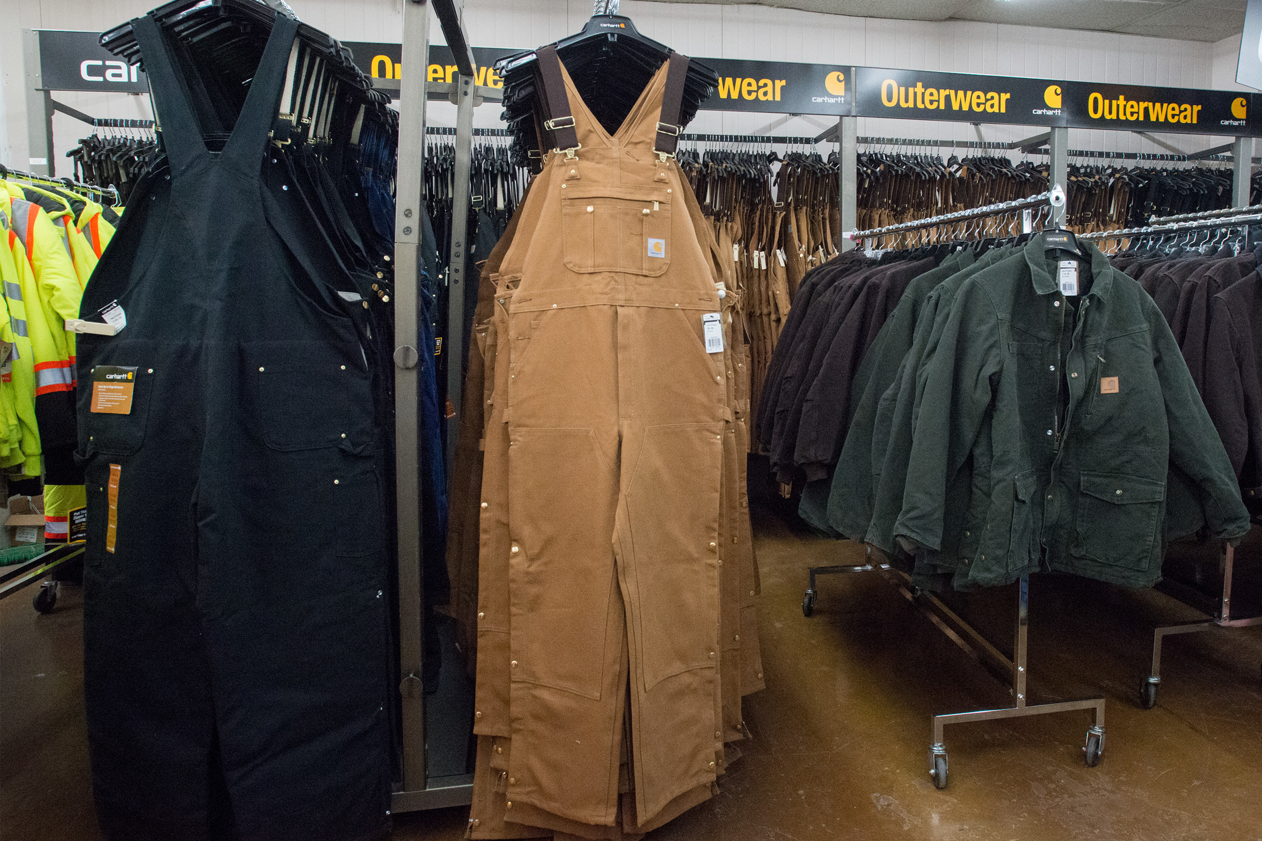 Carhartt clothing store