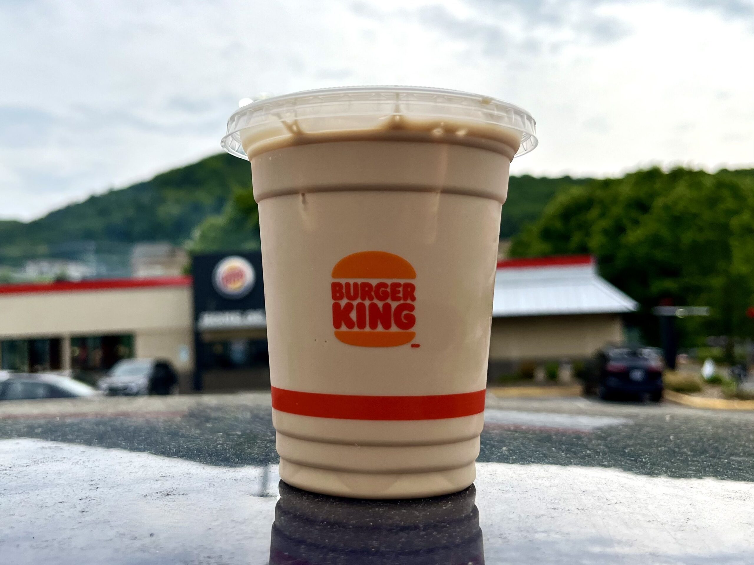 Burger King iced coffee