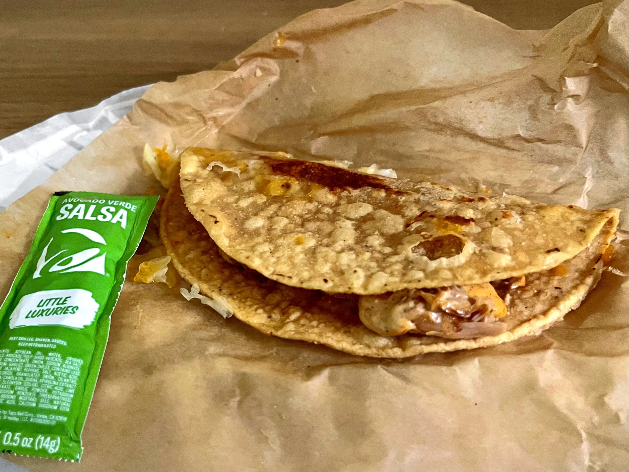 Cantina Chicken Crispy Taco from taco bell