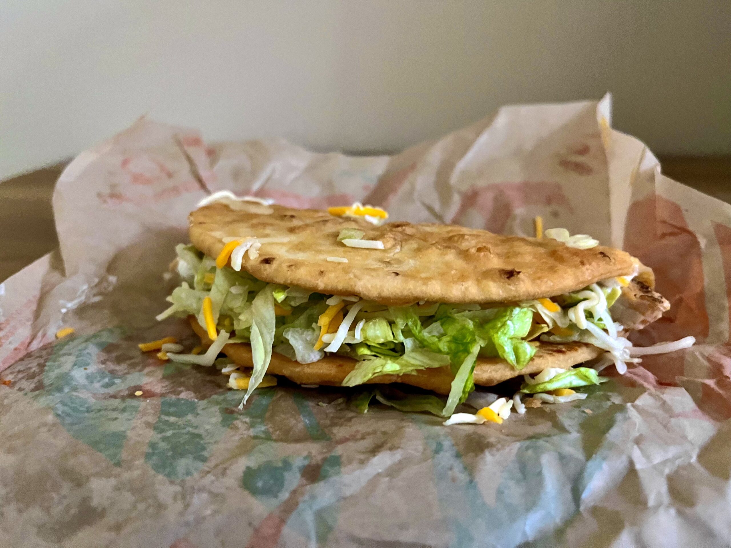 Chalupa Supreme from taco bell