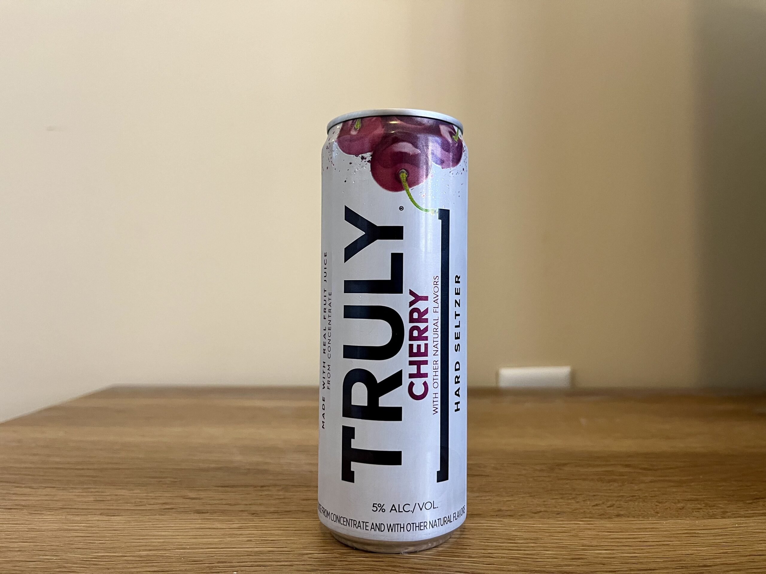 10. Truly Hard Seltzer (Cherry)