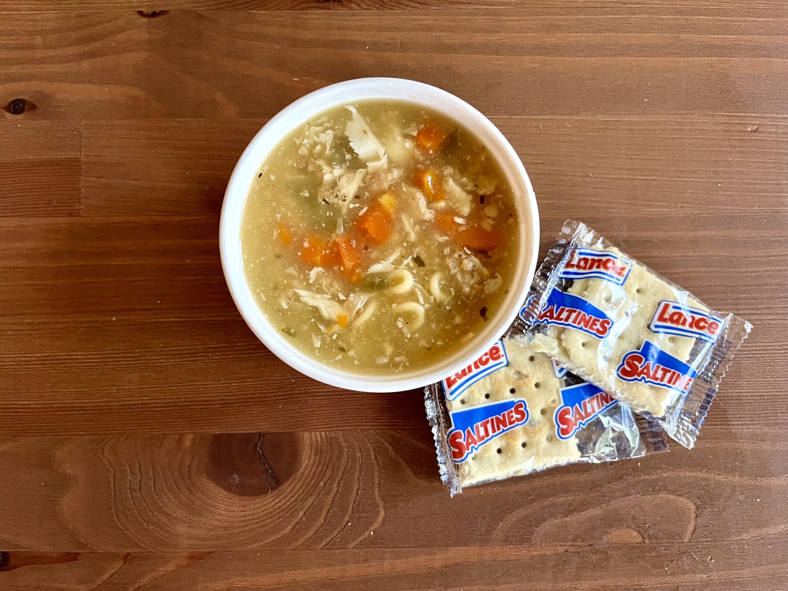 Chick-fil-A chicken noodle soup