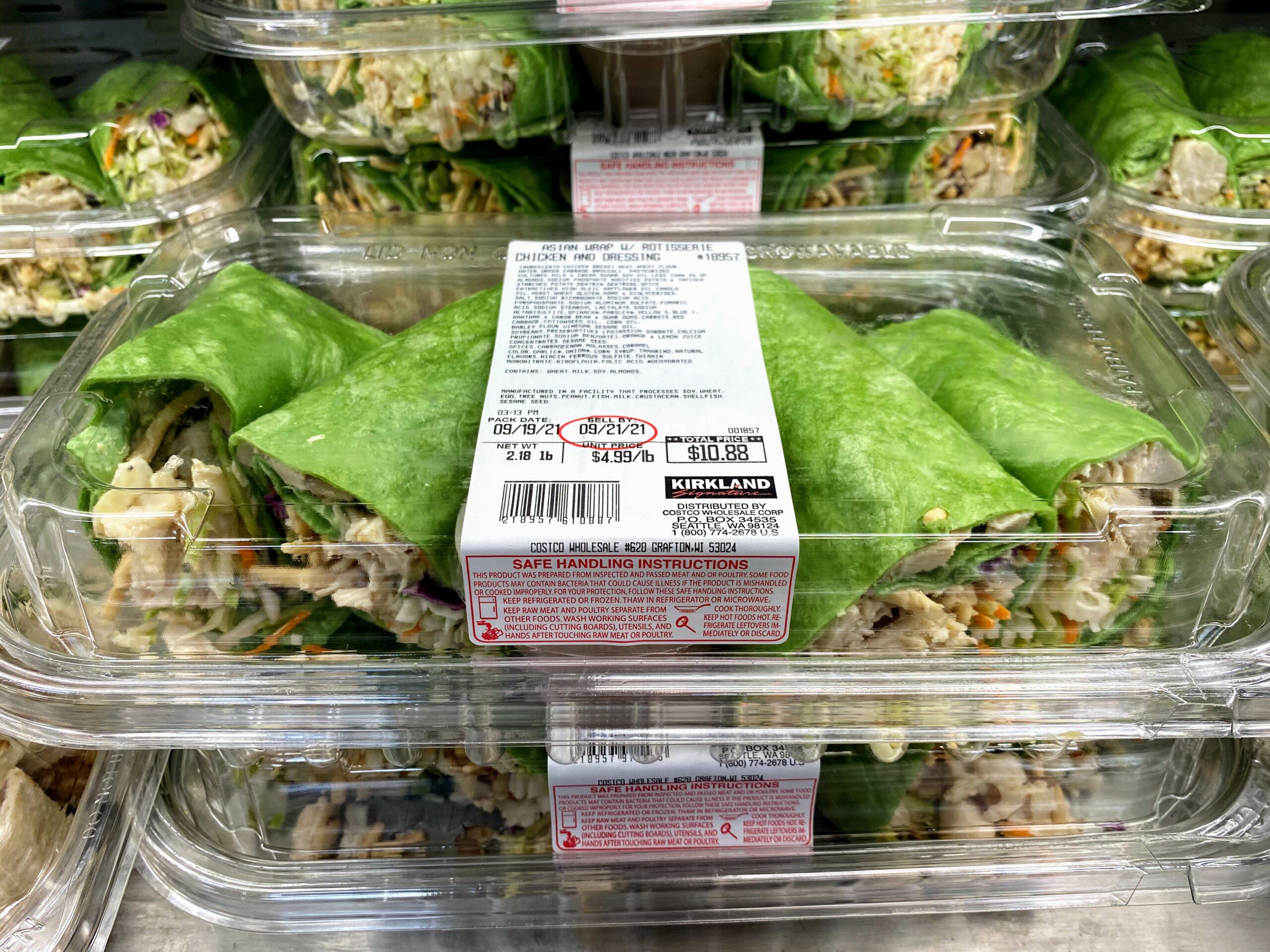 Costco Asian Wrap