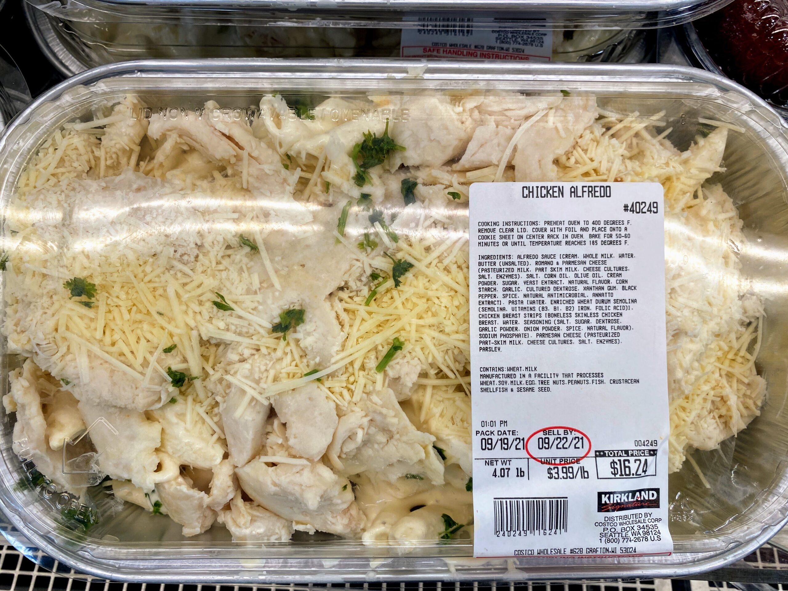 Costco Chicken Alfredo Pasta