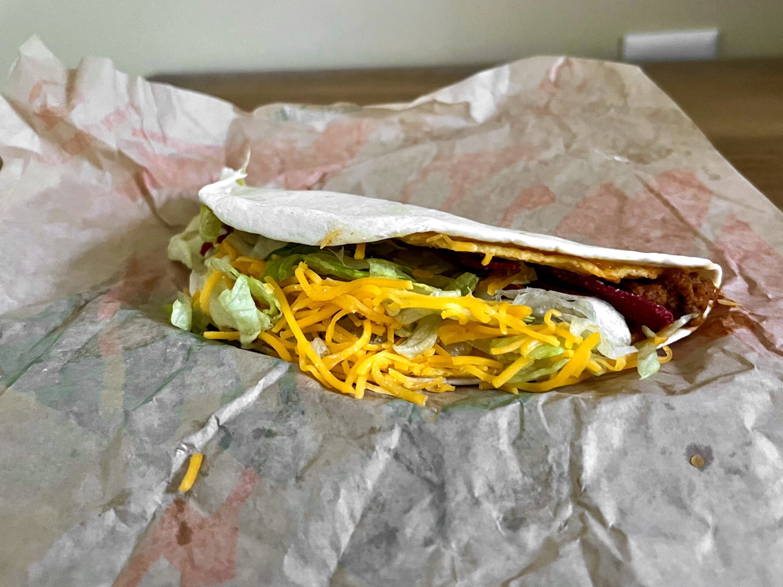 Double-Stacked Taco from taco bell