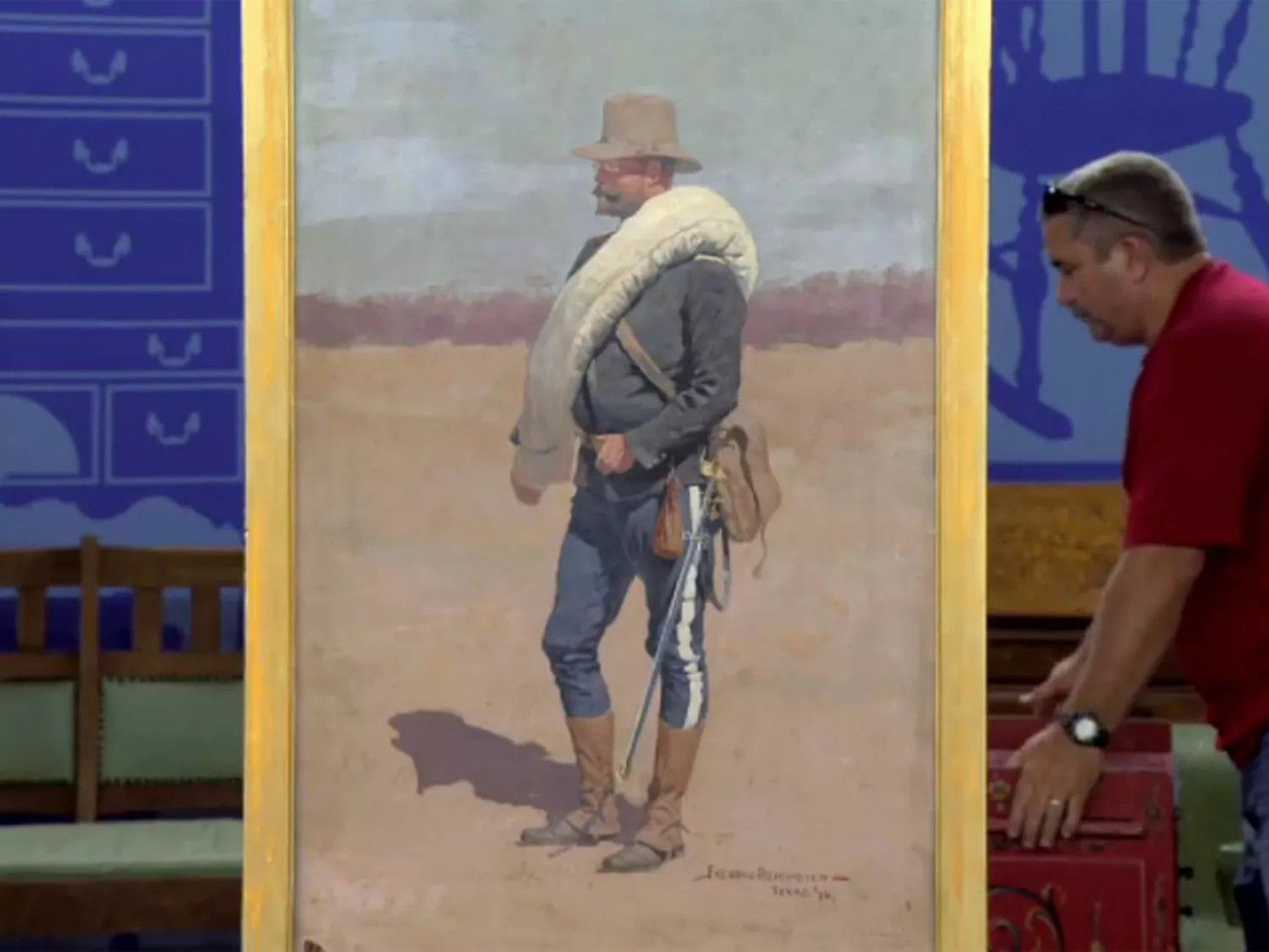 Frederic Remington portrait