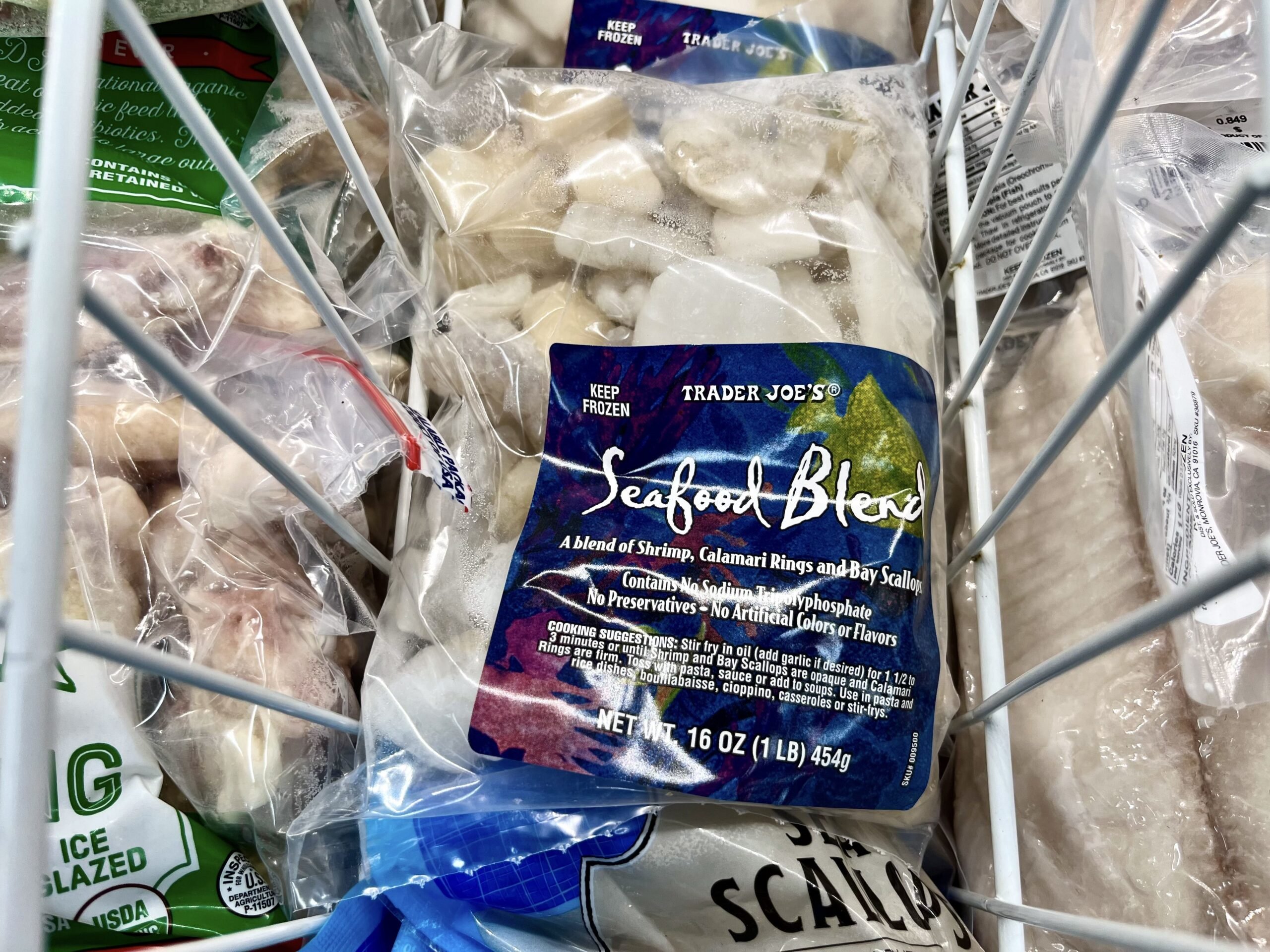 frozen Seafood Blend from trader joe's